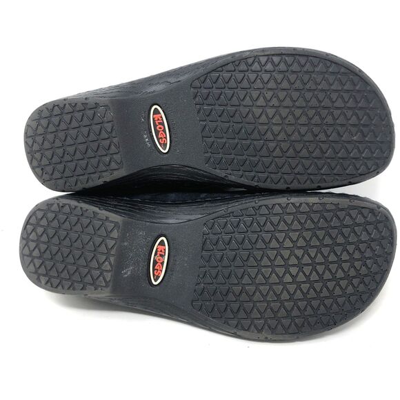 KLOGS Valley Mary Jane Clogs Womens Sz 9 Navy Blue Suede Embroidered Foral - Picture 13 of 13